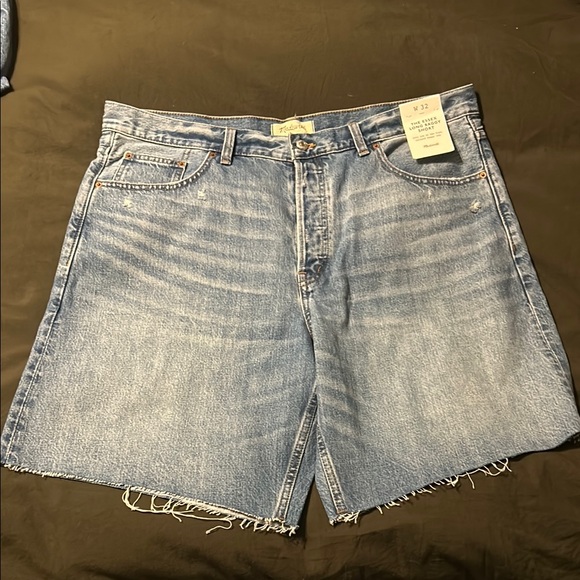 Baggy Jean Shorts Madewell Bermuda Shorts Madewell The Essex Long